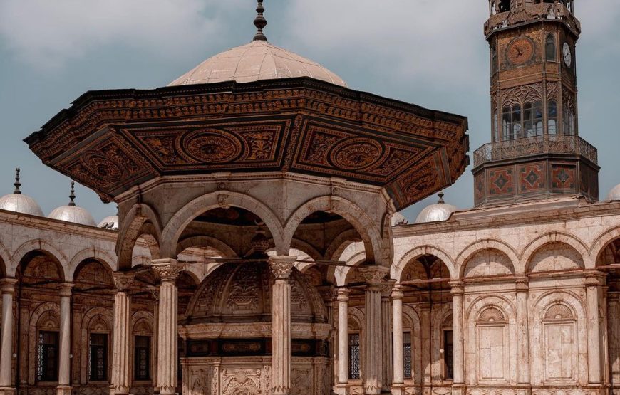 Journée au caire (dahshour , saqqarah ,la citadelle salah eldin , souk)